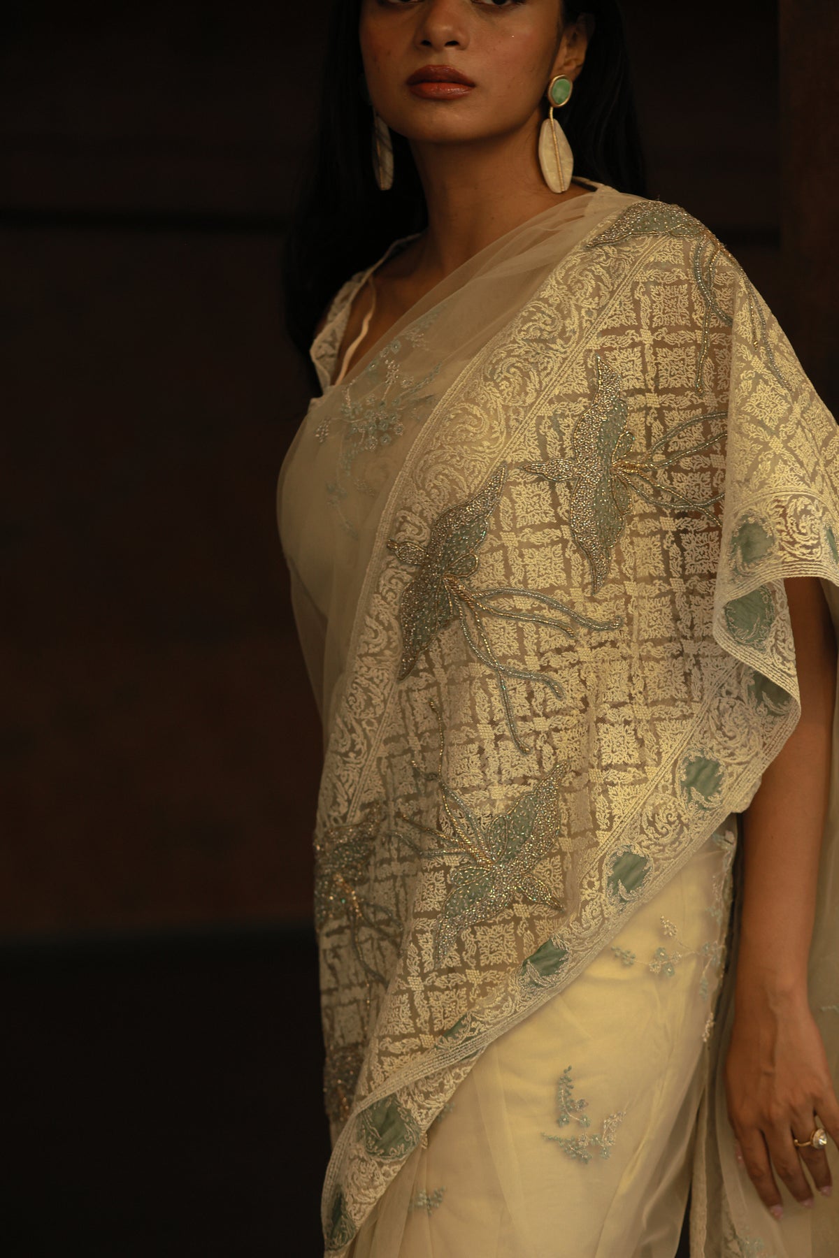 Bird Saree